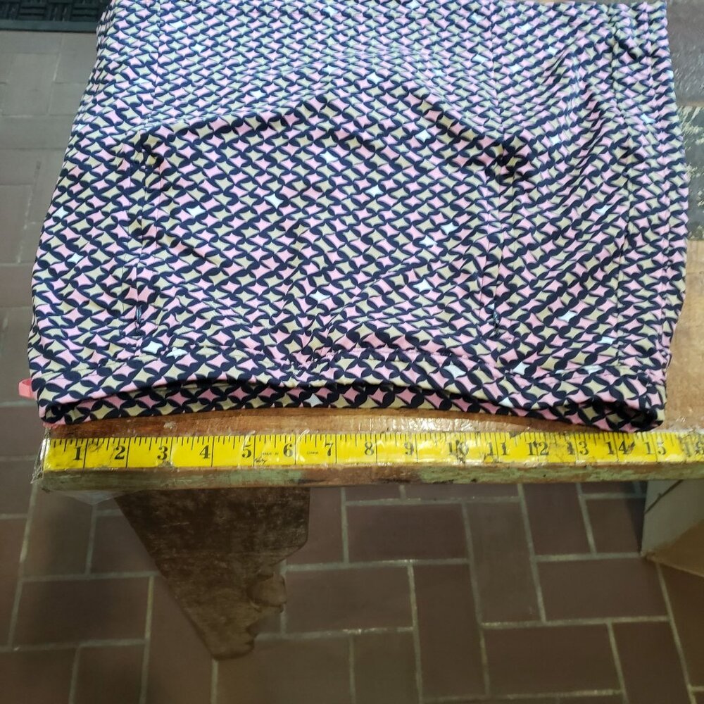 Ready Dockers Golf Womens Geometric Print Skirt M - Picture 7 of 7